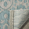 Safavieh Martha Stewart MSR4115 Grey/Aqua Area Rug Backing Image