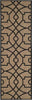 Safavieh Martha Stewart MSR4121H Dark Beig/Black Area Rug Runner Image