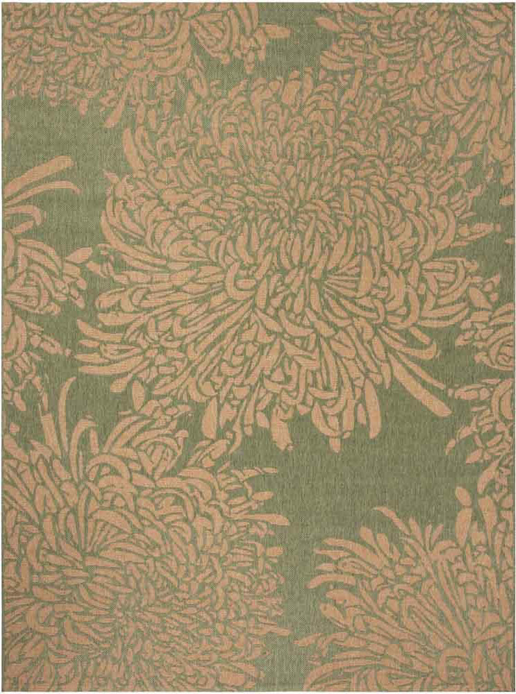 Safavieh Martha Stewart MSR4125R Green/Beige Area Rug main image