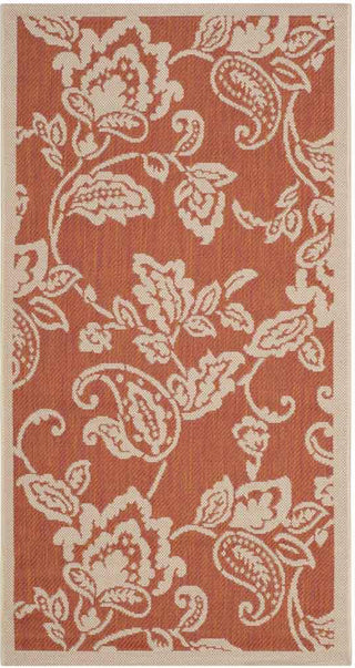 Safavieh Martha Stewart MSR4182 Terracotta/Beige Area Rug 3' Image