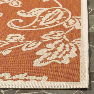 Safavieh Martha Stewart MSR4182 Terracotta/Beige Area Rug Detail Image