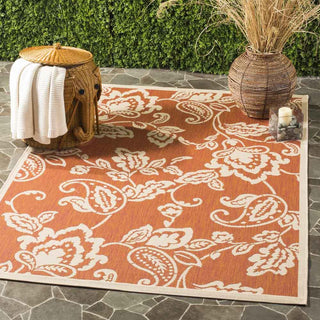 Safavieh Martha Stewart MSR4182 Terracotta/Beige Area Rug Lifestyle Image