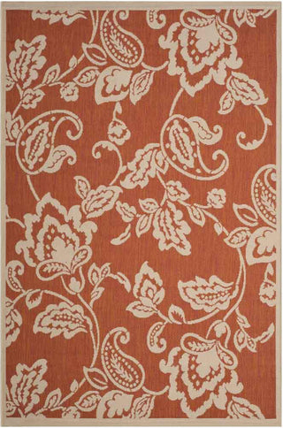 Safavieh Martha Stewart MSR4182 Terracotta/Beige Area Rug main image