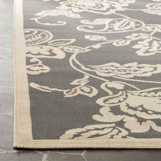 Safavieh Martha Stewart MSR4182 Anthracite/Beige Area Rug Detail Image