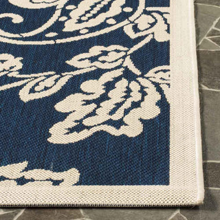 Safavieh Martha Stewart MSR4182 Navy/Beige Area Rug Detail Image