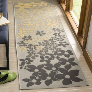 Safavieh Martha Stewart MSR4246 Light Grey/Anthracite Area Rug Lifestyle Image Feature