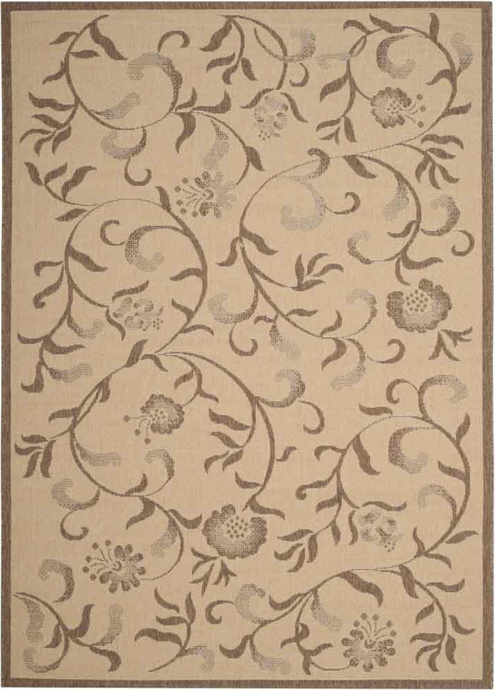 Safavieh Martha Stewart MSR4251 Creme/Brown Area Rug main image