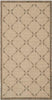 Safavieh Martha Stewart MSR4252 Creme/Brown Area Rug 3' Image