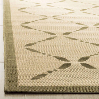 Safavieh Martha Stewart MSR4252 Cream/Green Area Rug Detail Image