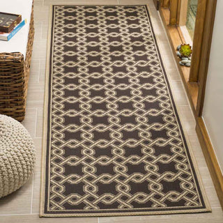 Safavieh Martha Stewart MSR4253 Chocolate/Cream Area Rug Lifestyle Image