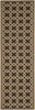 Safavieh Martha Stewart MSR4253 Chocolate/Cream Area Rug Runner Image