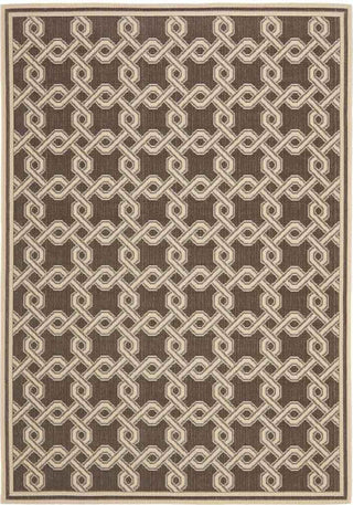 Safavieh Martha Stewart MSR4253 Chocolate/Cream Area Rug main image