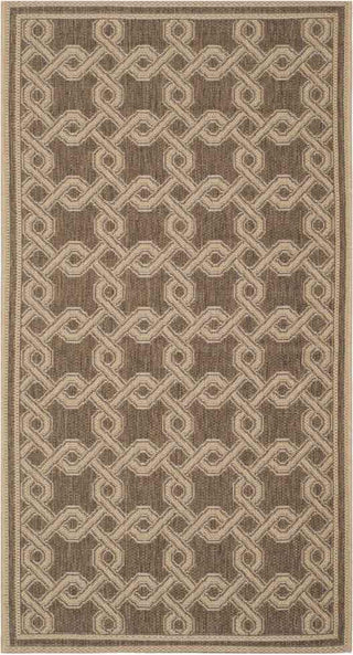 Safavieh Martha Stewart MSR4253 Brown/Creme Area Rug 3' Image