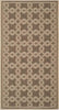 Safavieh Martha Stewart MSR4253 Brown/Creme Area Rug 3' Image