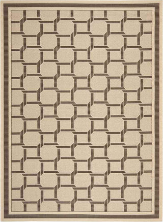 Safavieh Martha Stewart MSR4258 Cream/Chocolate Area Rug main image