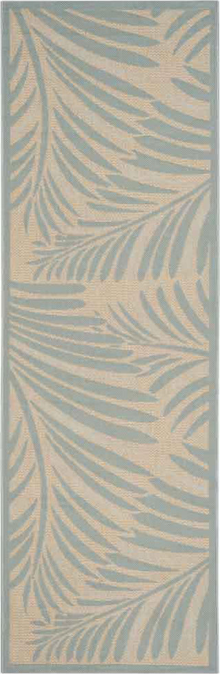 Safavieh Martha Stewart MSR4261 Yucca Plant Area Rug Runner Image