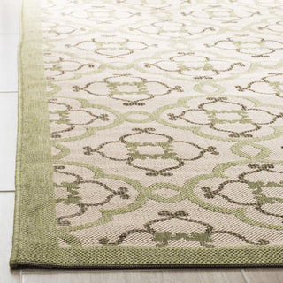 Safavieh Martha Stewart MSR4262 Beige/Sweet Pea Area Rug Detail Image