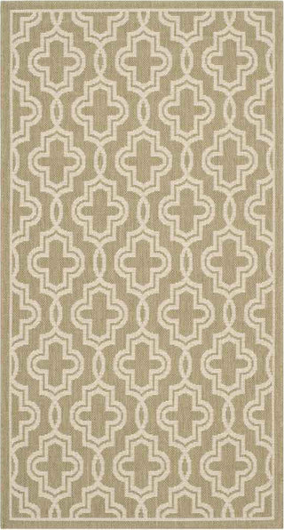 Safavieh Martha Stewart MSR4274 Green/Beige Area Rug 3' Image