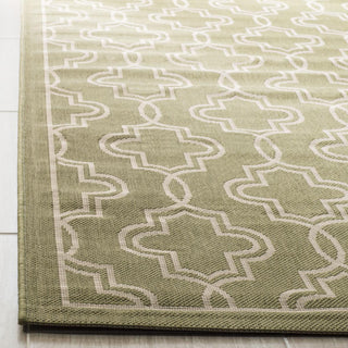 Safavieh Martha Stewart MSR4274 Green/Beige Area Rug Detail Image