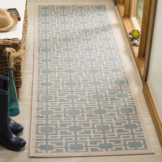 Safavieh Martha Stewart MSR4281 Beige/Aqua Area Rug Lifestyle Image