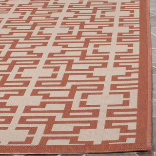 Safavieh Martha Stewart MSR4281 Beige/Terracotta Area Rug Detail Image