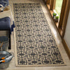 Safavieh Martha Stewart MSR4281 Anthracite/Beige Area Rug Lifestyle Image Feature