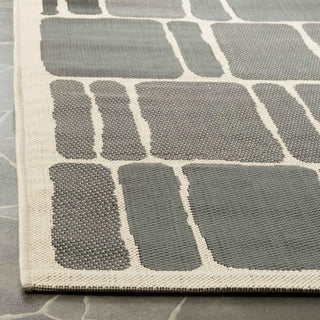 Safavieh Martha Stewart MSR4289 Beige/Anthracite Area Rug Detail Image