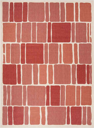 Safavieh Martha Stewart MSR4289 Beige/Red Area Rug main image