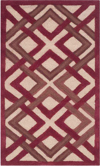 Safavieh Martha Stewart Woven Lattice Ivory/Red Area Rug main image