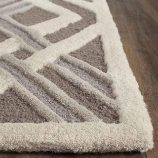 Safavieh Martha Stewart Woven Lattice Taupe/Ivory Area Rug Detail