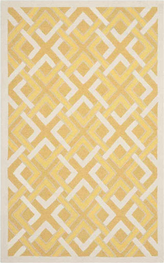 Safavieh Martha Stewart Woven Lattice Gold/Ivory Area Rug Main