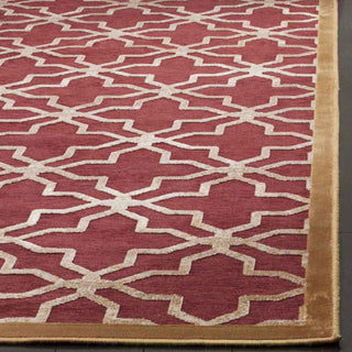 Safavieh Martha Stewart MSR4424A Red/Ivory Area Rug Detail Image