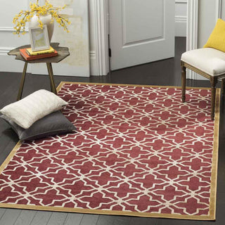 Safavieh Martha Stewart MSR4424A Red/Ivory Area Rug Lifestyle Image