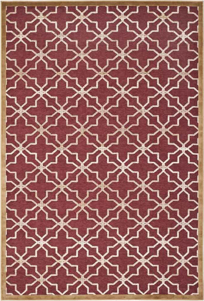 Safavieh Martha Stewart MSR4424A Red/Ivory Area Rug main image