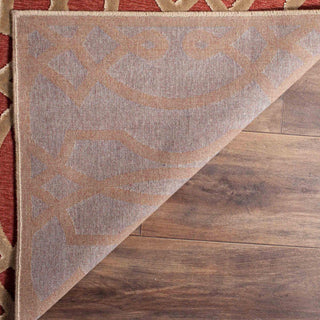 Safavieh Martha Stewart MSR4485 Cinnamon Stick Area Rug Backing Image