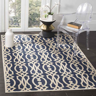 Safavieh Martha Stewart MSR4485 Azurite Blue Area Rug Lifestyle Image