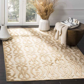 Safavieh Martha Stewart MSR4485 Hickory Area Rug Lifestyle Image Feature