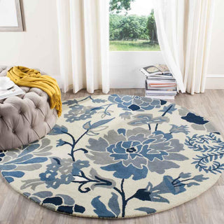 Safavieh Martha Stewart 4732 Azurite Area Rug Room Scene