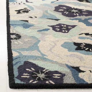 Safavieh Martha Stewart Poppy Blue Area Rug Detail