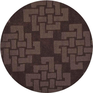 Safavieh Martha Stewart Knot Chocolate Truff Area Rug Round