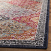 Safavieh Montage MTG281Q Red/Aqua Area Rug Detail Image