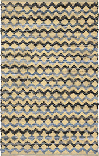 Safavieh Montauk MTK120 Gold/Blue/Black Area Rug main image