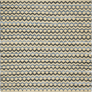 Safavieh Montauk MTK120 Gold/Blue/Black Area Rug 6' Square