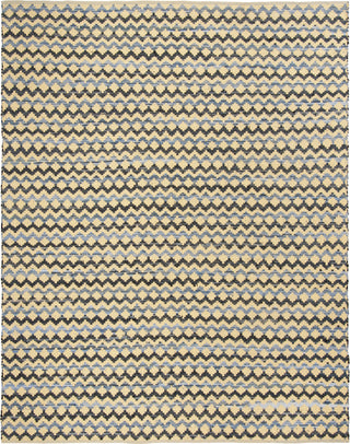 Safavieh Montauk MTK120 Gold/Blue/Black Area Rug 8' X 10'