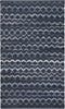 Safavieh Montauk MTK120 Navy Blue/Black Area Rug main image