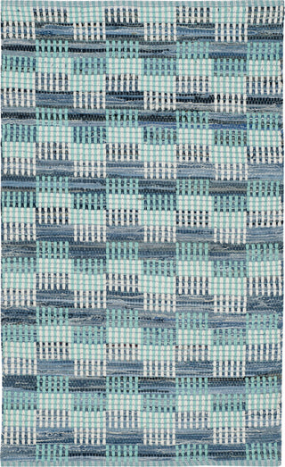 Safavieh Montauk MTK121 Turquoise/Multi Area Rug main image