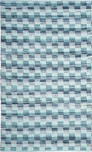 Safavieh Montauk MTK121 Turquoise/Multi Area Rug 5' X 8'