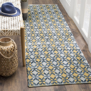 Safavieh Montauk MTK123 Gold/Multi Area Rug Room Scene