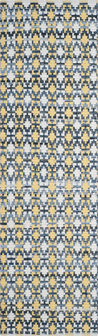 Safavieh Montauk MTK123 Gold/Multi Area Rug 2' 3'' X 8'