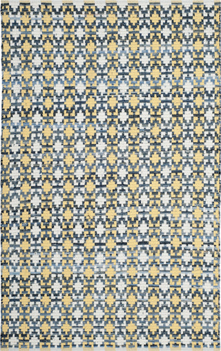 Safavieh Montauk MTK123 Gold/Multi Area Rug 4' X 6'